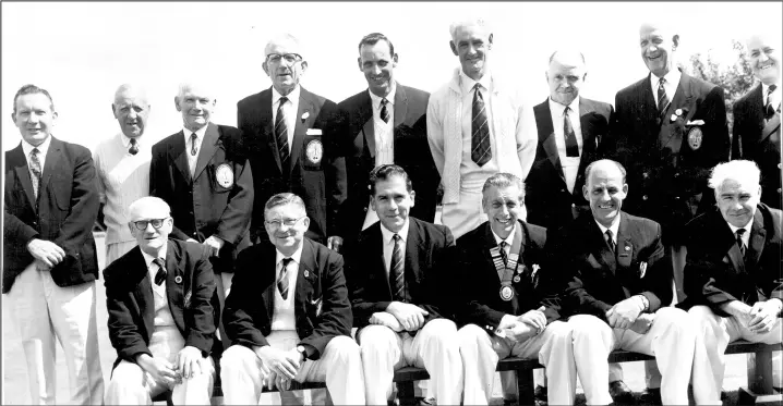  ??  ?? Sileby Bowling Club, 1966