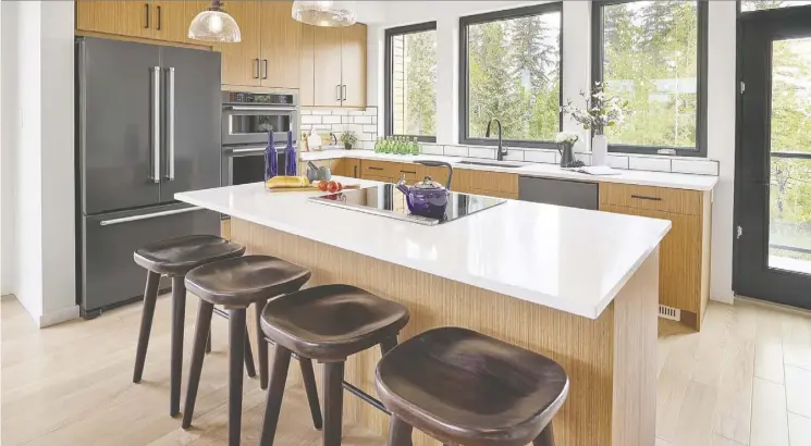  ??  ?? Edmonton’s Averton Homes won the Attached Homes Low-Rise 1,500 square feet and over category at the CHBA 2019 National Awards of Housing Excellence earlier this month.