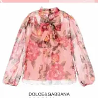  ??  ?? DOLCE& GABBANA花朵纹­样连衣裙 7462