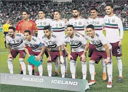  ?? FOTO: EFE ?? Héctor Moreno, con el ‘15’ formó parte del ‘once’ inicial de Juan Carlos Osorio en la victoria de México ante Islandia