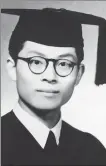  ?? ?? Above: Jiang poses upon graduating from Shanghai Jiao Tong University in 1947.
Right: Jiang celebrates Ongkor Festival, which is for a good harvest, with people of the Tibetan ethnic group in July 1990.