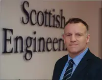  ??  ?? Scottish Engineerin­g chief executive Paul Sheerin