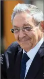  ?? PHOTO: AP ?? Cuba’s President Raul Castro, dealing with energy rationing.