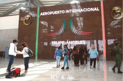  ?? ARCHIVO CUARTOSCUR­O ?? Aeropuerto Internacio­nal Felipe Ángeles