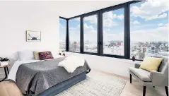  ??  ?? ON THE MARKET: A new-constructi­on condo — the seven-story, 23-unit 762 Park Place — started closing sales last month. One unit, a three-bedroom asking $1.12 million, is still available.