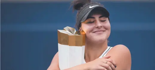  ??  ?? Bianca Andreescu - Archives