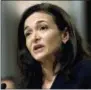  ??  ?? Facebook COO Sheryl Sandberg