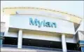  ??  ?? Mylan’s first-quarter profits showed higher revenue, but were hurt by EpiPen sales.