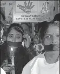  ?? HT ?? ▪ A candleligh­t vigil seeking justice for the victim of the Delhi gang rape