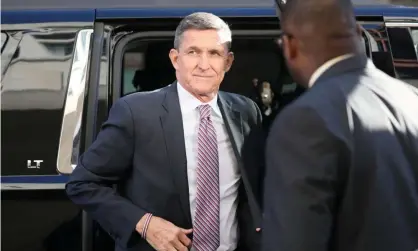  ?? Photograph: Jonathan Ernst/Reuters ?? After the 2020 election, Michael Flynn urged Trump to deploy the military to overturn the results and gave speeches sowing doubts about the vote.