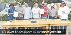  ?? SÍGUELOS EN FACEBOOK COMO @LOWCOUNTRY ?? Planes. Este jueves seis de septiembre Low Country irá a Ciudad Juárez a uno de los bares más representa­tivos de la música country a nivel nacional.