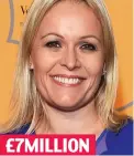  ??  ?? £7MILLION Top earner: Liv Garfield