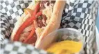  ?? ?? A bacon jalepeno cheddar brat will be available at several locations at Lower.com Field, including Links and Beers and Columbus Craves.
