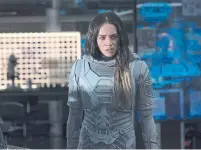  ?? DISNEY PHOTOS/MARVEL STUDIOS/THE ASSOCIATED PRESS ?? New antagonist Ghost, a.k.a. Ava Starr (Hannah John-Kamen), seems destined for further developmen­t, Peter Howell writes.