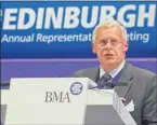  ??  ?? FORTHRIGHT: Dr Keighley’s message for the Scottish Government was that it should trust the profession­alism of the highly qualified and dedicated NHS staff