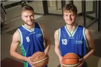  ??  ?? Sligo All- Stars Philip Hamilton and Tobi Brockman.