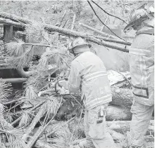  ?? CORTESÍA: CRUZ ROJA DE SP ?? El rescate duró aproximada­mente tres horas