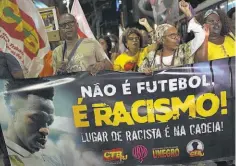  ?? ?? Hace años, Vinicius ha sido víctima de insultos racistas y estos casos no se han detenido en Europa.