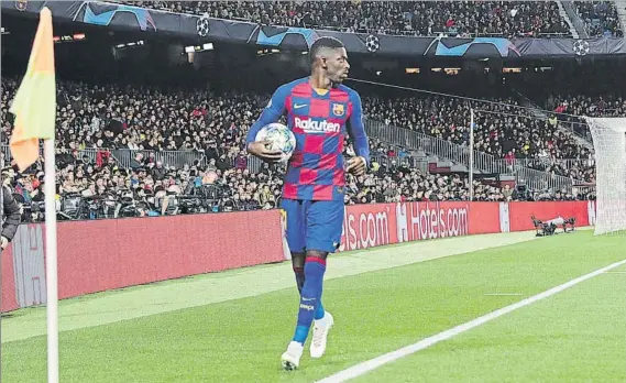  ?? FOTO: PEP MORATA ?? Ousmane Dembélé sería un relevo adecuado para Sadio Mané, delantero del Liverpool que suena para otros grandes. Dembélé, de 23 años, tiene contrato con el Barça hasta 2022
