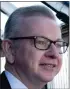  ??  ?? Michael Gove insisted the UK would leave the EU on Octiober 31