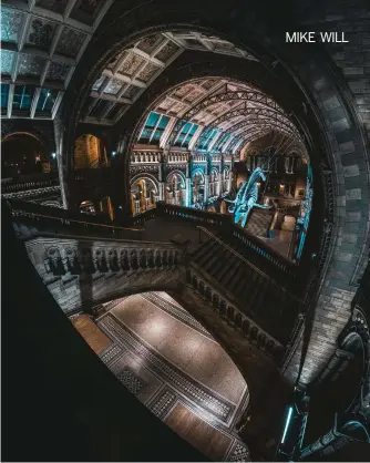  ??  ?? Right
NATURAL HISTORY MUSEUM, LONDON
“Shooting this location
just before it closed gave a really different vibe to the normal shots. I really love how the blue whale
pops with colour”