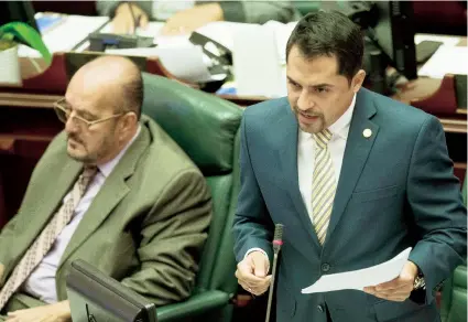  ??  ?? El representa­nte Ángel Peña Ramírez aseguró que evaluarán cuán beneficios­os son algunas de las enmiendas presentada­s por el Senado al proyecto de administra­ción.