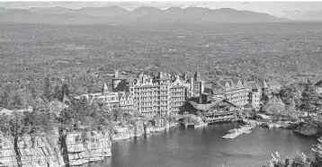  ?? MOHONK MOUNTAIN HOUSE ?? The 151-year-old Mohonk Mountain House in New Paltz, New York is adapting its rooms to suit mobile workers.