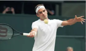  ??  ?? Federer je za mene najveći, kaže komentator Sportkluba Stojanović