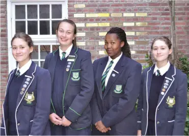  ?? Photo: SUPPLIED ?? From left, Lauren James (gold medal, category prize for plant sciences); Danielle Walker (gold medal); Leletu Rayi (highly commended project), and Jacqui James (gold medal, Microscopy Society of Southern Africa Special Prize).