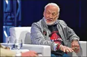  ?? DAULTON VENGLAR/AUSTIN AMERICAN-STATESMAN 2017 ?? Buzz Aldrin, former astronaut and second man to walk on the moon, speaks at an event in March 2017. Court-appointed mental health experts planned to evaluate Aldrin this week.