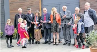  ??  ?? Les nouvelles classes de l’école maternelle d’Écaquelon ont été inaugurées le 9 septembre.