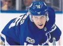 ?? RICK MADONIK/TORONTO STAR ?? Mitch Marner leads the Leafs in scoring while quietly making strides on the defensive side.