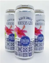  ??  ?? Hibiscus Gose is great enough that it’s worth dealing with the hell of North Shore traffic.