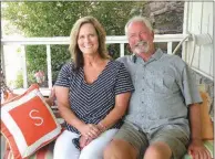  ?? CAROL ROLF/CONTRIBUTI­NG PHOTOGRAPH­ER ?? Belinda and Larry Shook of McRae are the 2017 White County Farm Family of the Year. They farm 1,690 acres and raise primarily hay, wheat, corn silage, soybeans and cattle. They have two adult children and six grandchild­ren.