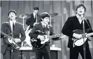  ?? Dan Grossi ?? > The Beatles made their first broadcast appearance on The Ed Sullivan Show, America’s must-see weekly variety show