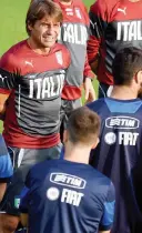  ?? GETTY IMAGES ?? Il Ct Antonio Conte con gli azzurri