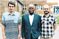  ??  ?? Survivors: Trevor Mcdonald with Michael Davidson, left, and Bradley Gibson, victims of Beverley Allitt, below