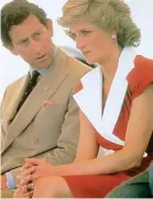  ??  ?? Royal life: Charles and Diana