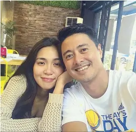  ??  ?? With boyfriend Mark Zambrano — Photo from Aicelle’s Instagram