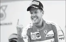  ??  ?? Sebastian Vettel