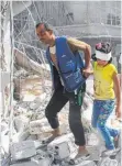  ?? FOTO: AFP ?? In Aleppo ist dramatisch. die Lage nach wie vor