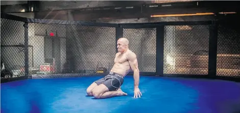  ?? TRIPLEX FILMS ?? Georges St-Pierre in Takedown: The DNA of GSP. He says he was bullied as a child and wants to be accepted as an athlete.