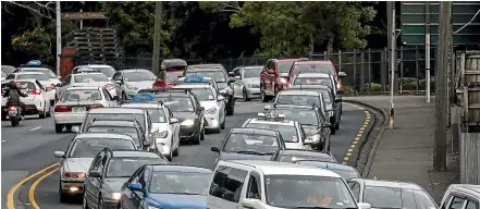  ??  ?? Left-wing activism has turned Wellington into an enormous traffic jam, says Steven Joyce.