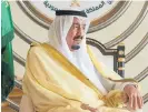  ?? /Reuters ?? Back on track: Saudi Arabia’s King Salman bin Abdulaziz alSaud has agreed to increase oil production to offset losses from Iran.