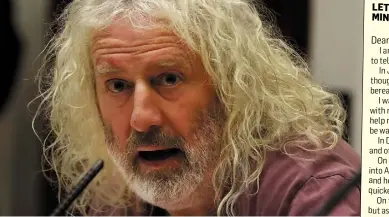  ??  ?? Deputy Mick Wallace: ‘inadequate services for suicidal children and teenagers.’