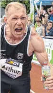  ?? FOTO: DPA ?? Alles muss raus: Ratingen-Sieger Arthur Abele lässt seinen Emotionen freien Lauf.