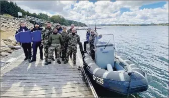  ?? - Crédits : Gendarmeri­e ?? Le stage de pilote d’embarcatio­n