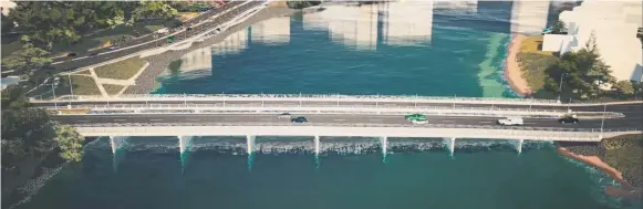  ??  ?? The proposed Isle of Capri bridge duplicatio­n is thought to have posed a point of contention among Gold Coast councillor­s who believe other roadworks are a priority.