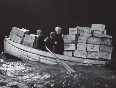  ??  ?? It’s been 80 years since the SS Politician ran aground off Eriskay with its cargo of 28,000 bottles of whisky