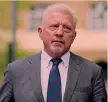  ?? ?? Boris Becker
Ex n.1, talent di Eurosport